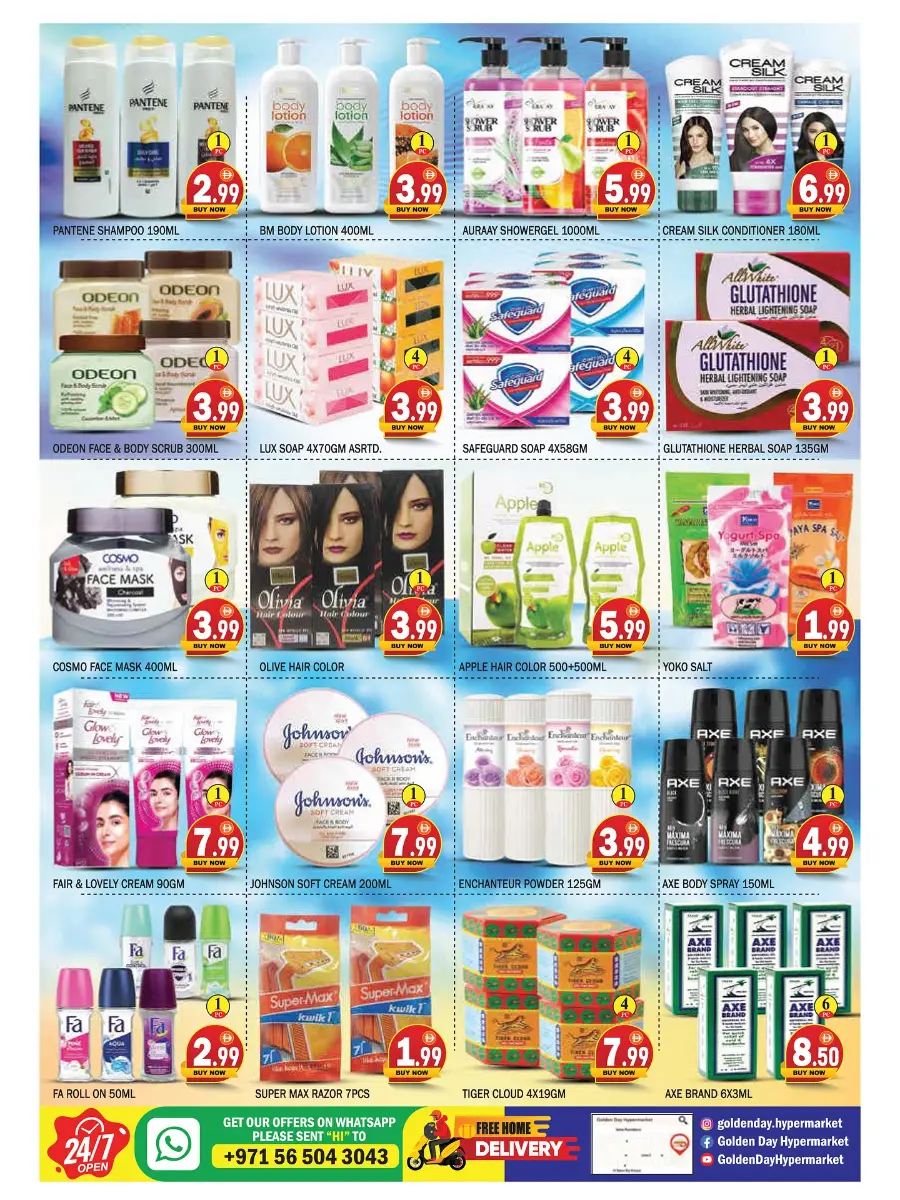 Big Weekly Savings In ZSH Golden Day Hypermarket Dubai