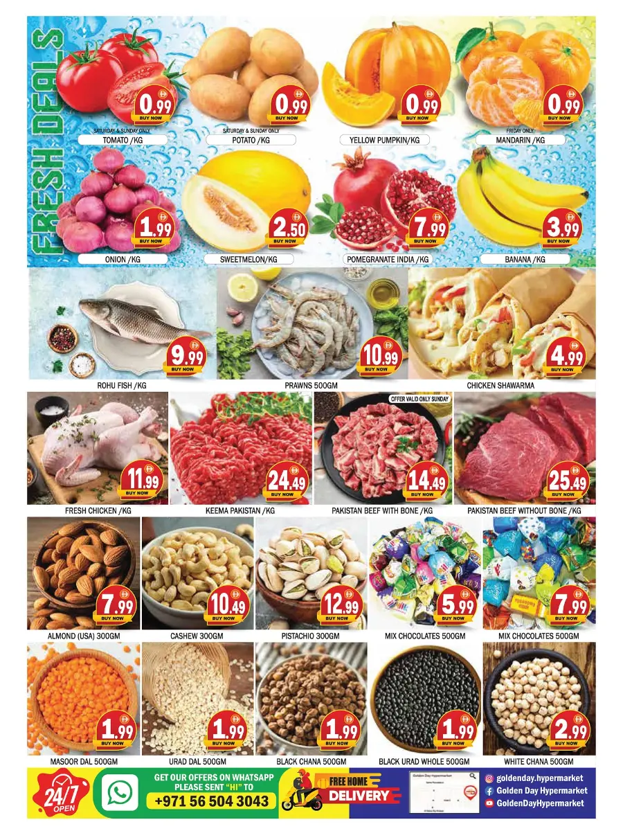 Big Weekly Savings In ZSH Golden Day Hypermarket Dubai