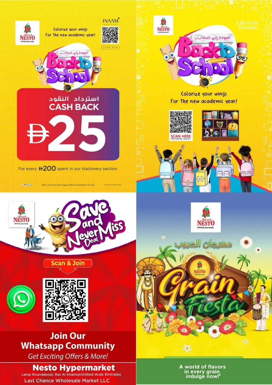 Money Saver Sale – Big Discounts Inside In Nesto Hypermarket Ras al Khaimah