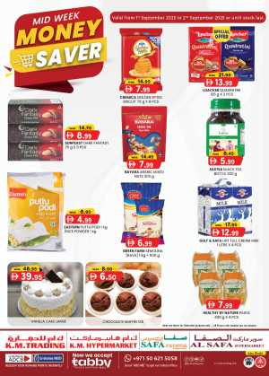 Mid Week Money Saver In K.M Trading Abu Dhabi