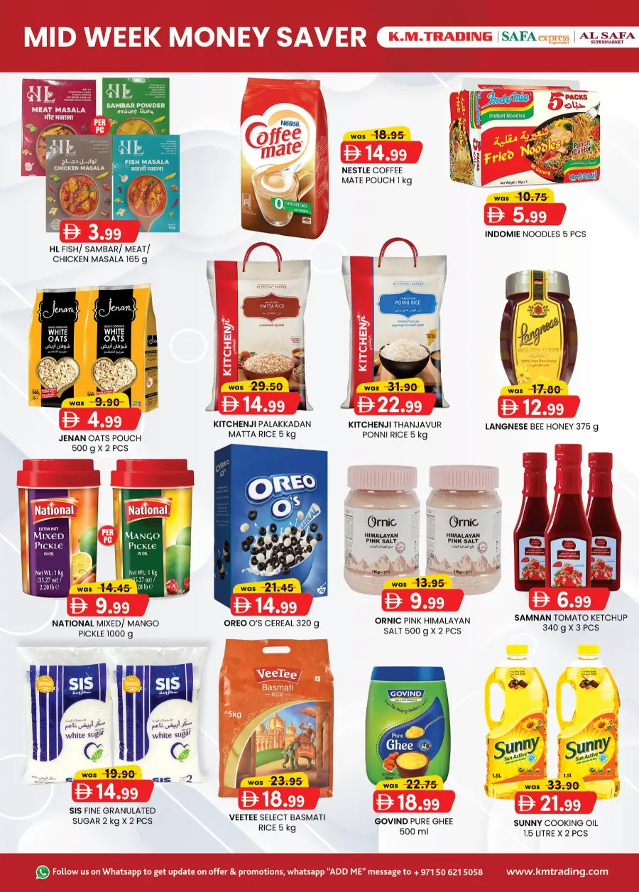 Mid Week Money Saver In K.M Trading Abu Dhabi