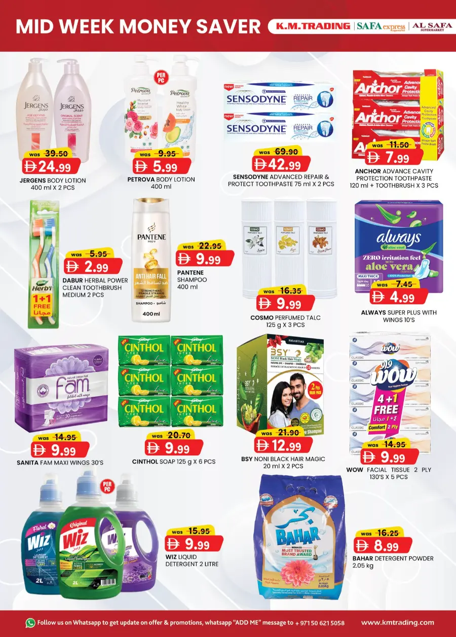 Mid Week Money Saver In K.M Trading Abu Dhabi