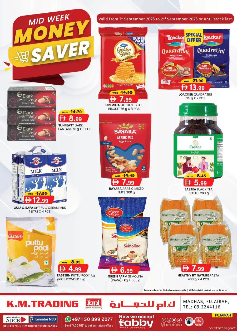 Mid Week Money Saver In K.M Trading Fujairah