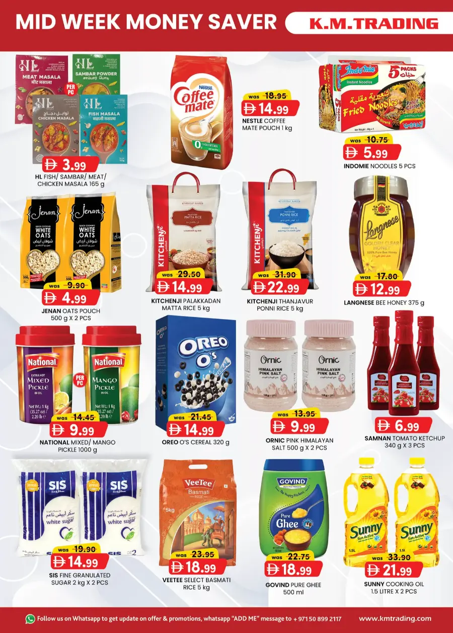 Mid Week Money Saver In K.M Trading Abu Dhabi