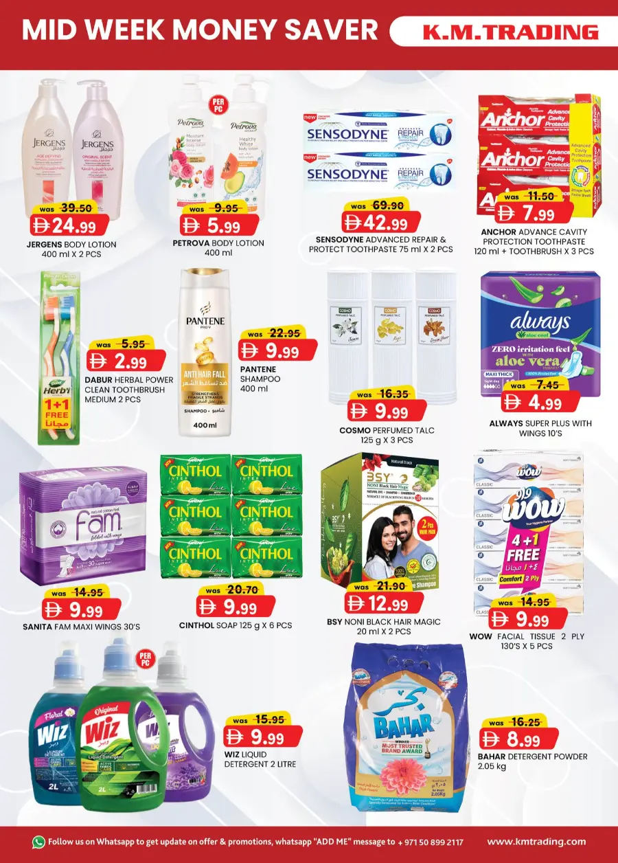 Mid Week Money Saver In K.M Trading Abu Dhabi