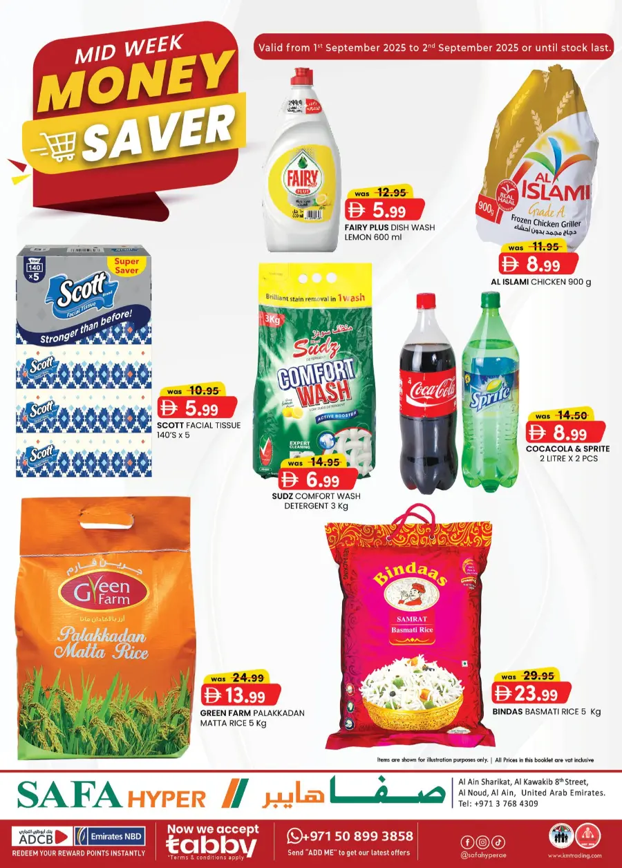 Mid Week Money Saver In SAFA Express Supermarket Al Ain