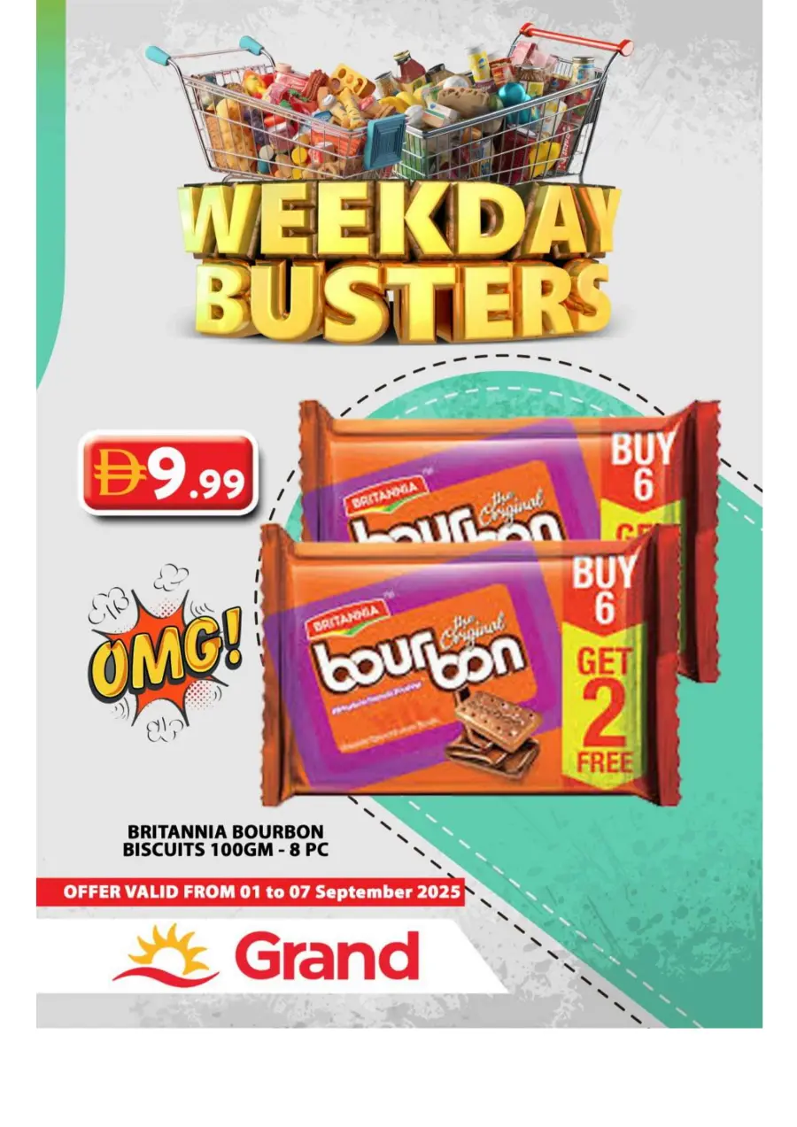 Weekday Busters In Grand Hypermarket Sharjah / Ajman