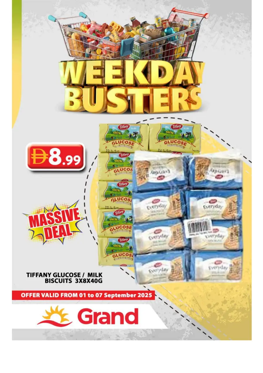 Weekday Busters In Grand Hypermarket Sharjah / Ajman