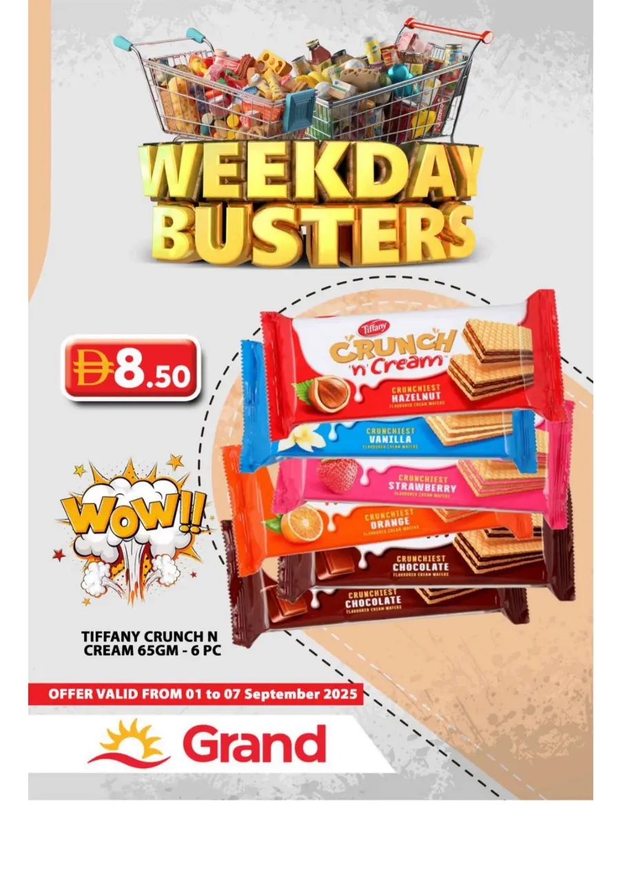Weekday Busters In Grand Hypermarket Sharjah / Ajman