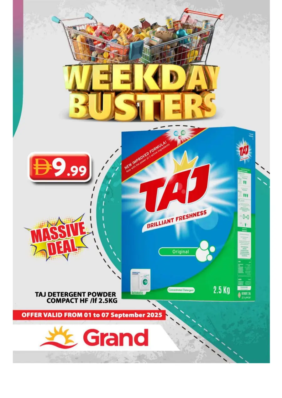 Weekday Busters In Grand Hypermarket Sharjah / Ajman