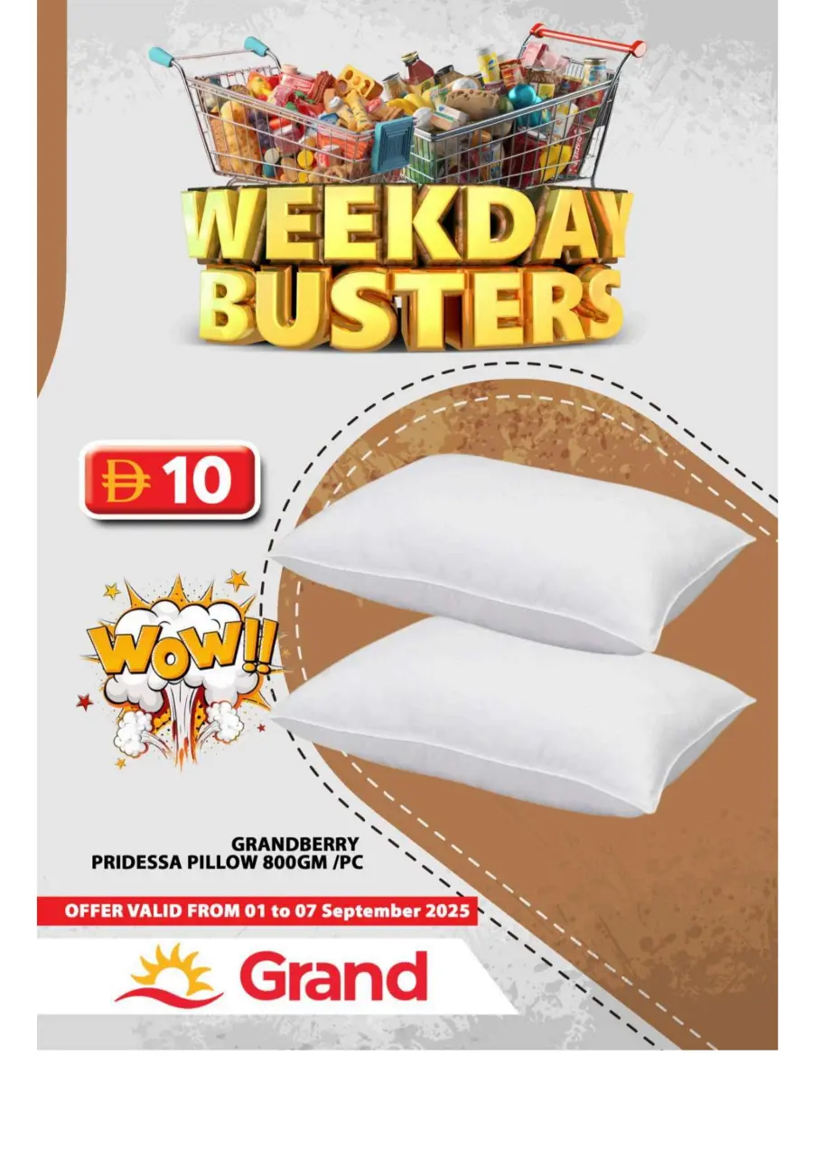 Weekday Busters In Grand Hypermarket Sharjah / Ajman
