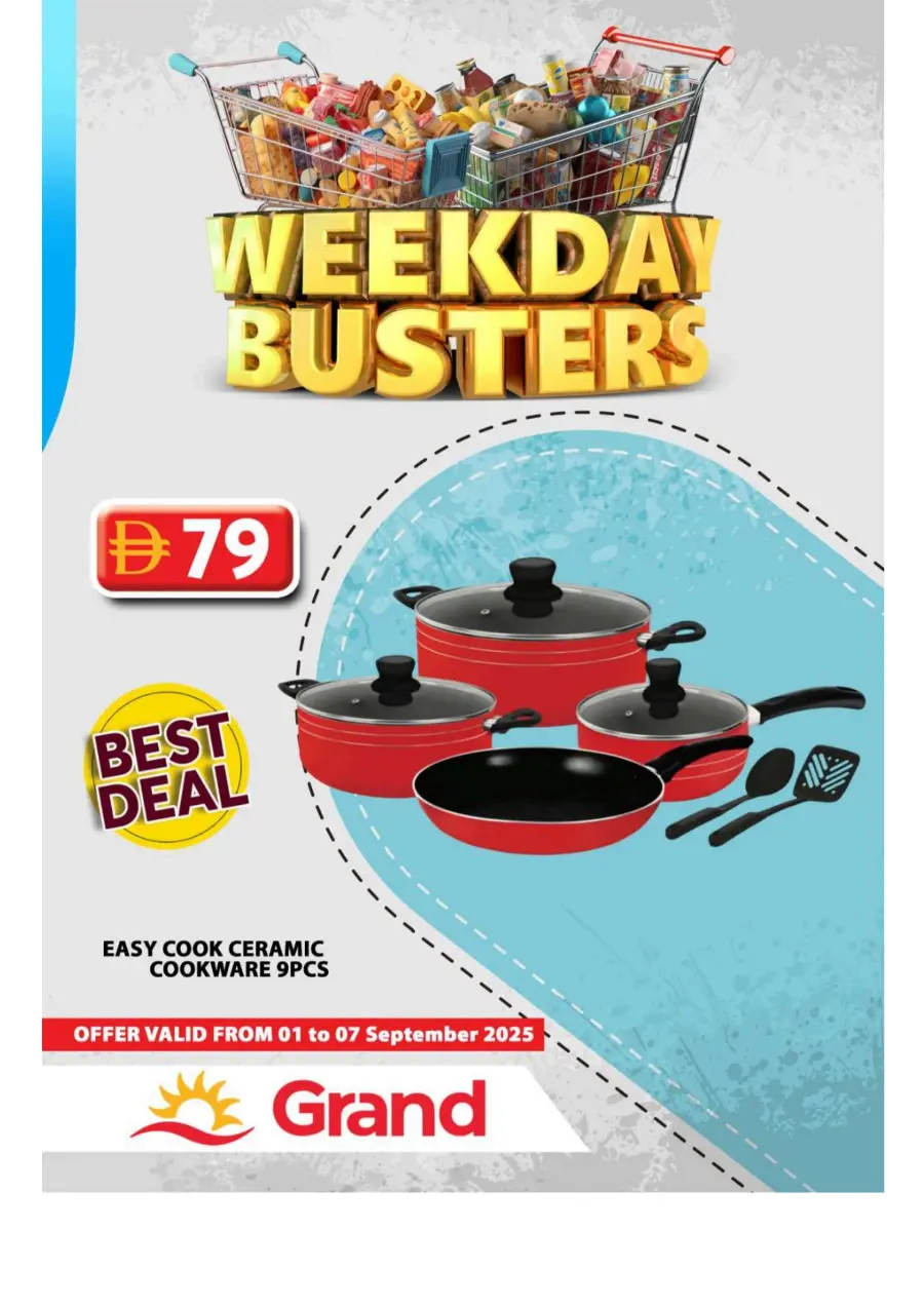 Weekday Busters In Grand Hypermarket Sharjah / Ajman