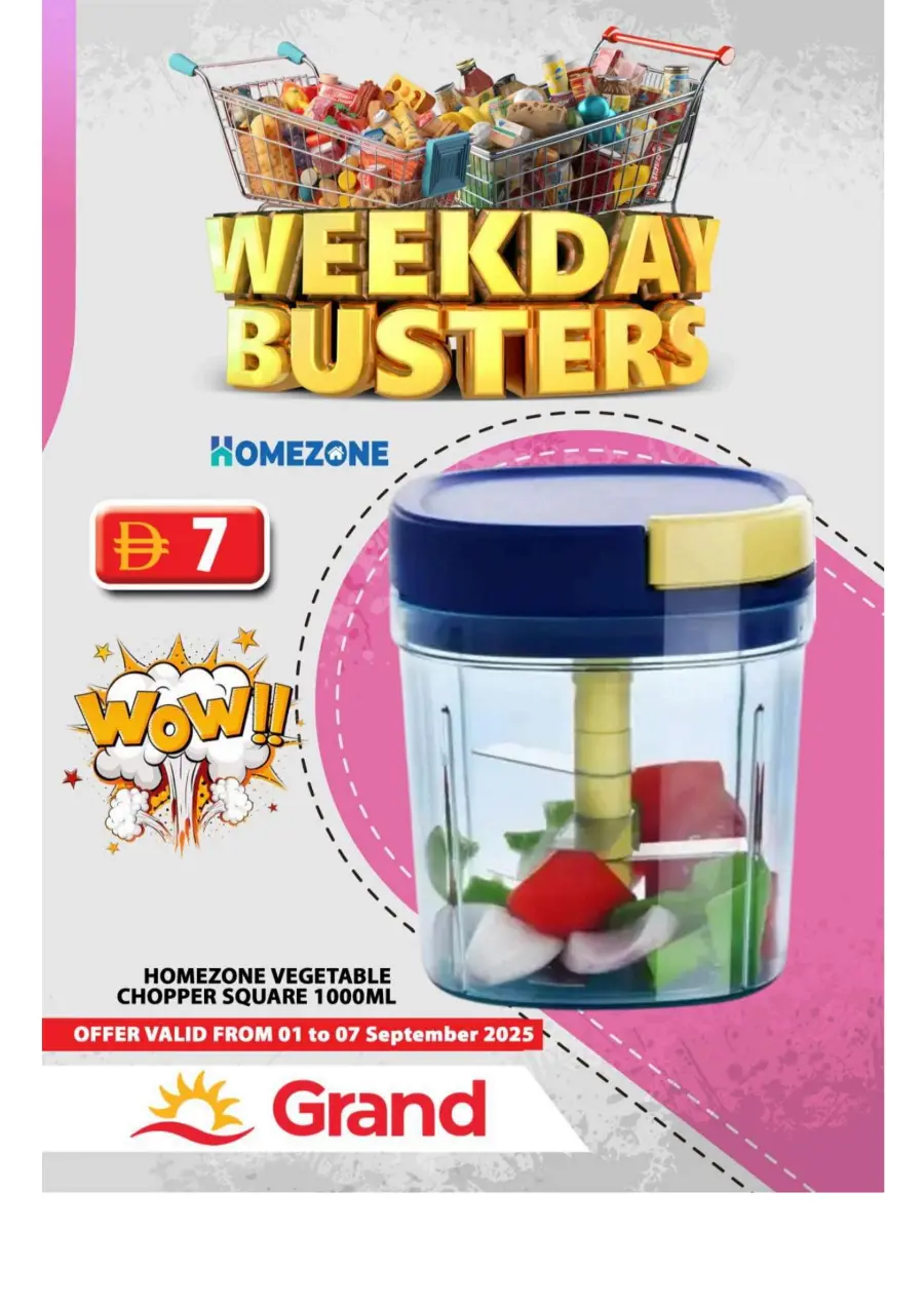 Weekday Busters In Grand Hypermarket Sharjah / Ajman