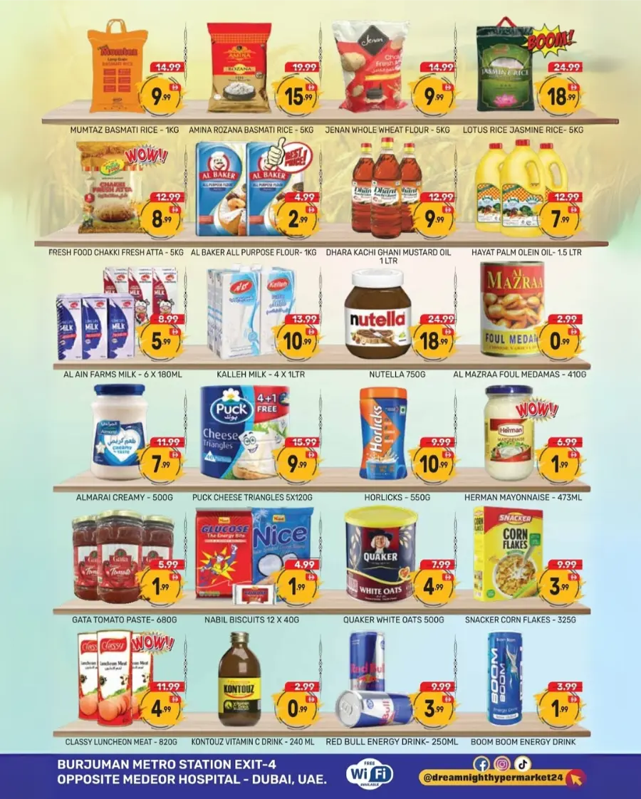 Mega Offer In Dream Night Hypermarket Dubai