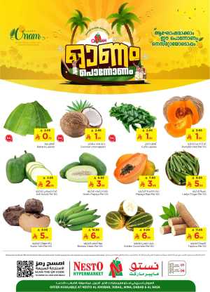 Onam Offer In Nesto Hypermarket Dammam,Al Hasa,Jubail,Al Khobar