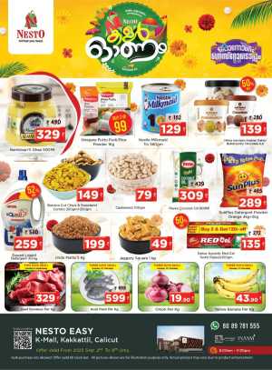 Colorful Onam Deals, Up to 70% OFF In Nesto Easy Calicut