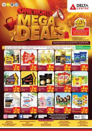One Month Mega Deals In Delta Centre Dubai,Sharjah / Ajman