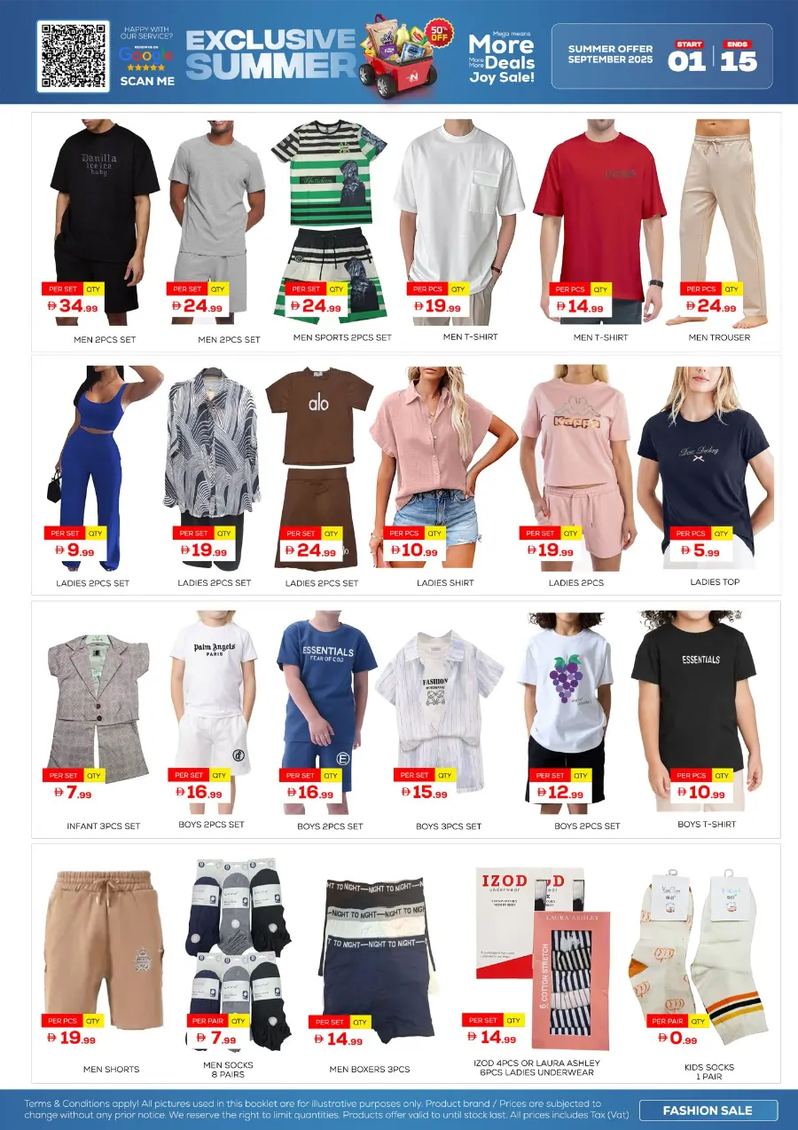 Exclusive Summer Shopping Deals In Night to Night Dubai
