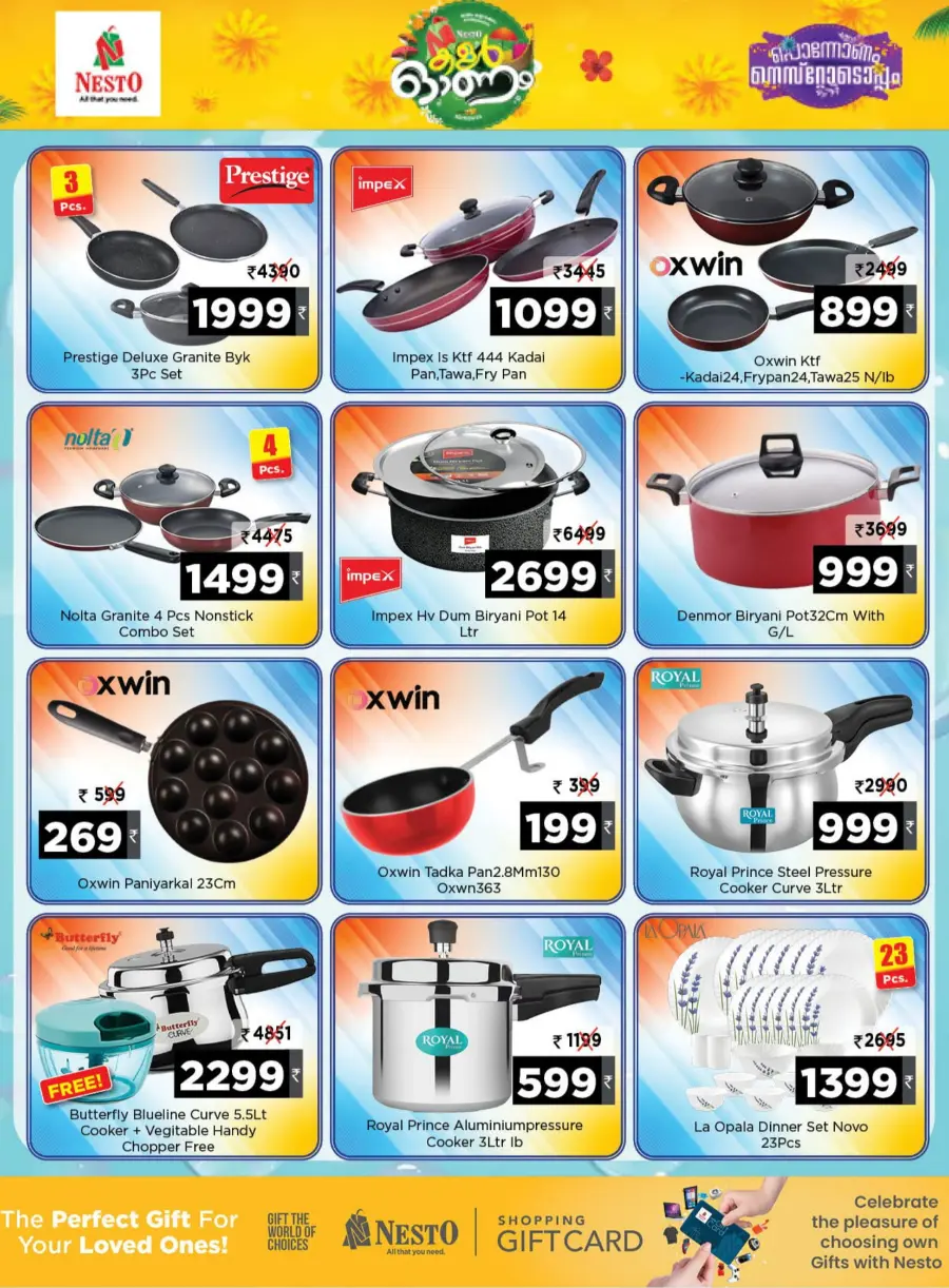 Color Onam Offer – Save Big Today! In Nesto Hypermarket Thrissur