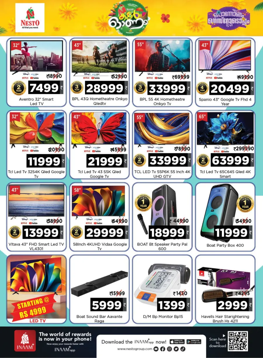 Color Onam Offer – Save Big Today! In Nesto Hypermarket Thrissur