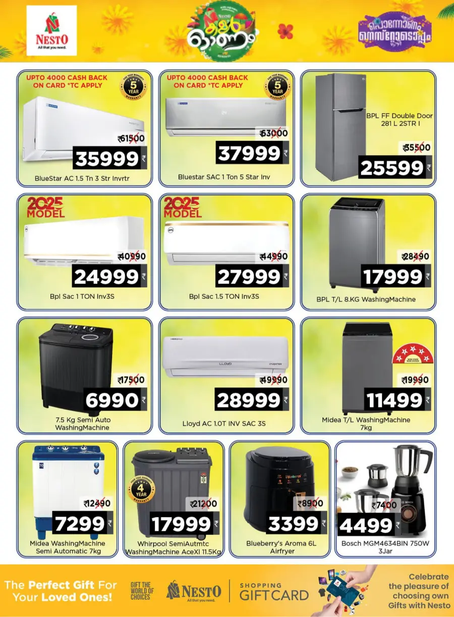Color Onam Offer – Save Big Today! In Nesto Hypermarket Thrissur