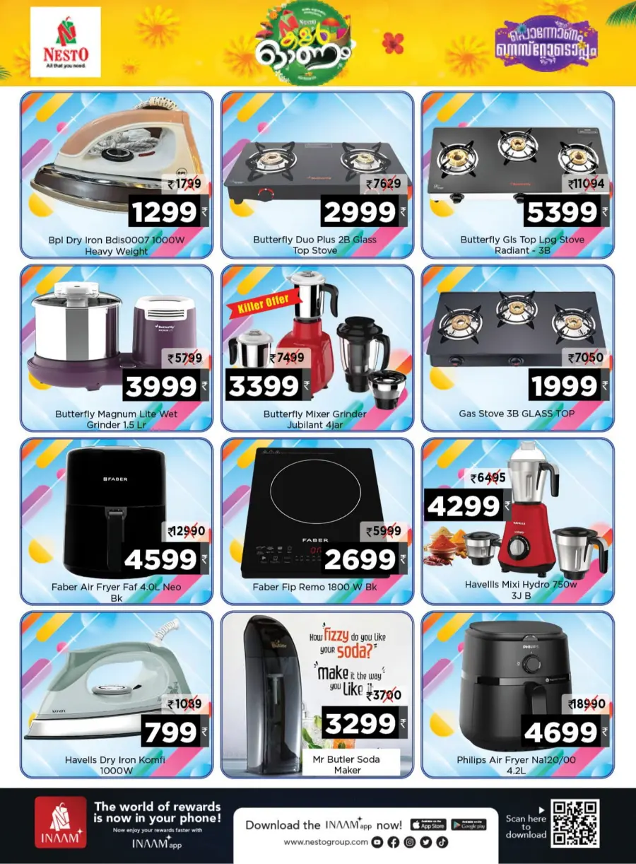 Color Onam Offer – Save Big Today! In Nesto Hypermarket Thrissur