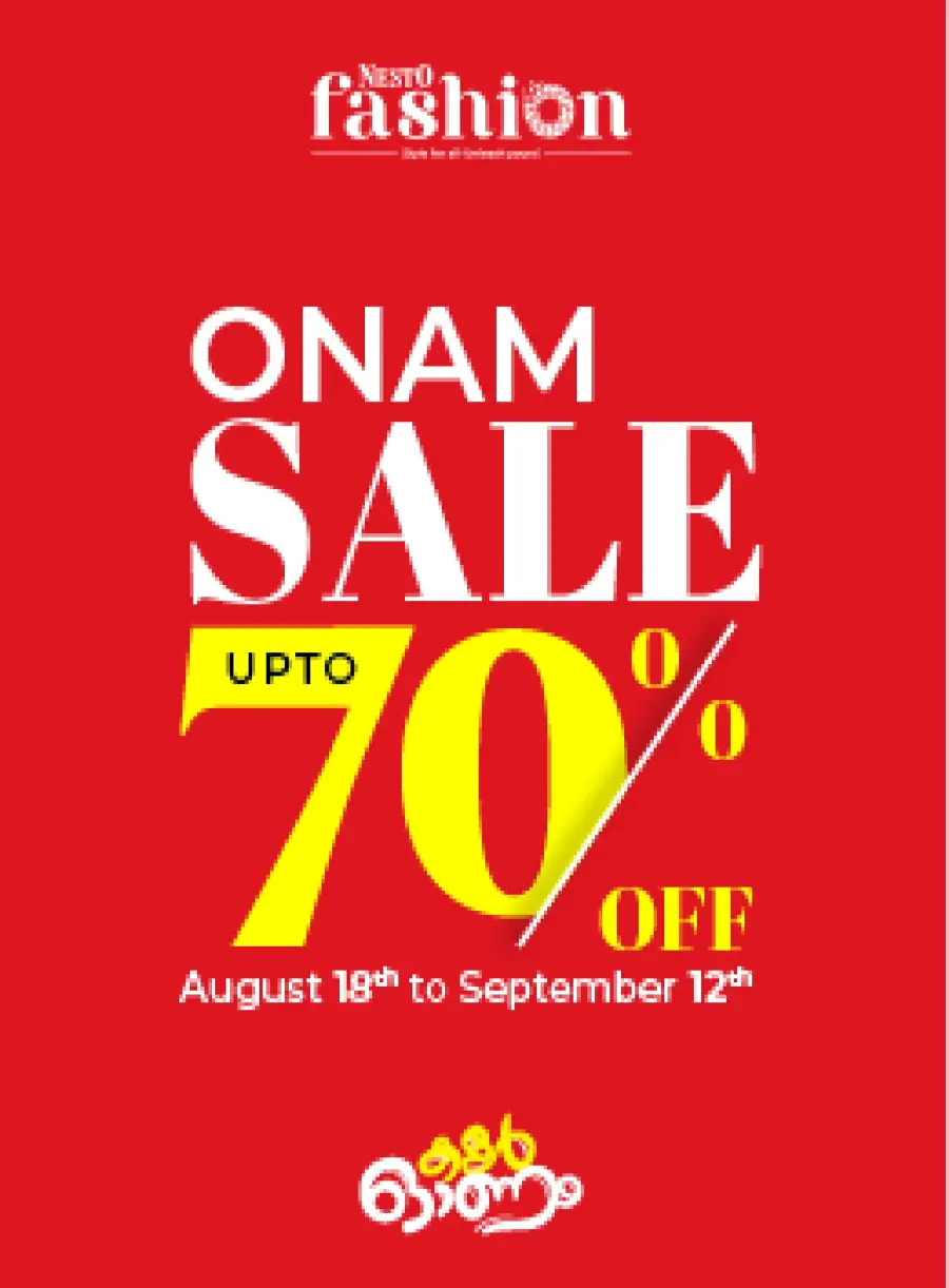 Color Onam Offer – Save Big Today! In Nesto Hypermarket Thrissur