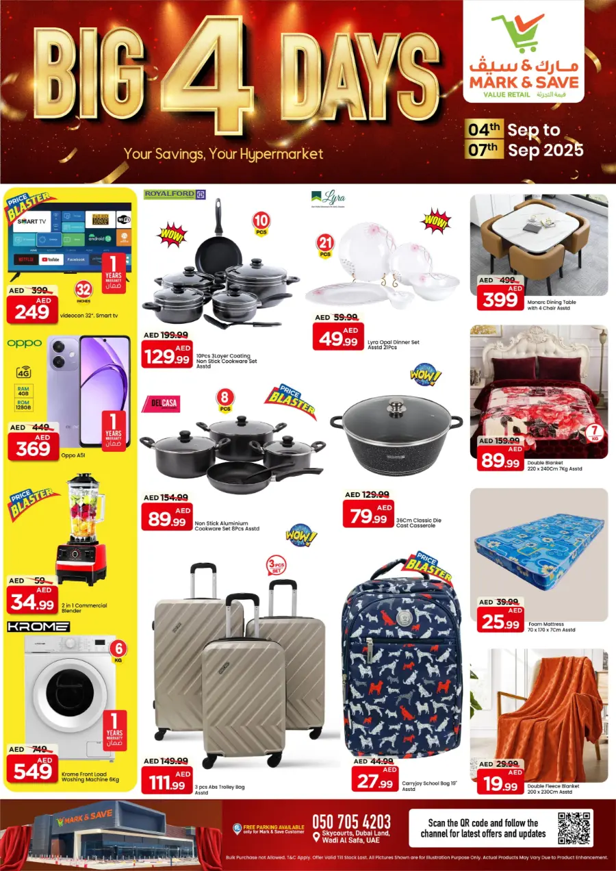Big 4 days In Mark & Save undefined