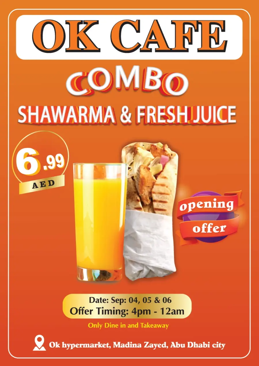 Combo offers In OK Hypermarket Abu Dhabi