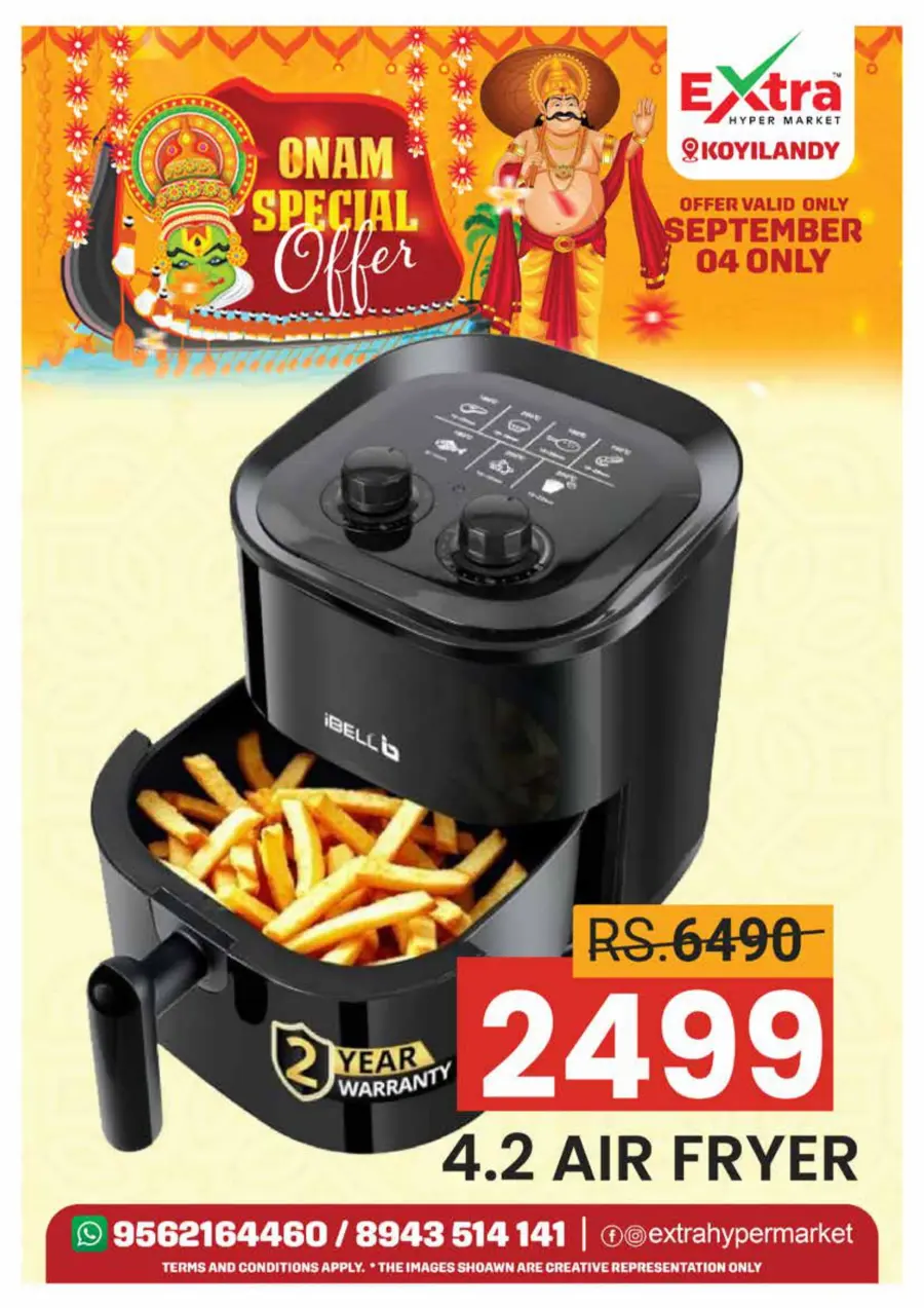 Thiruvonam offer In Extra hypermarket Calicut