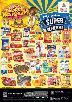 Super September Shopping Festival In Nesto Hypermarket Dubai