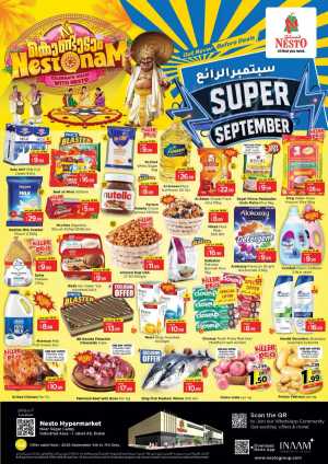 Super September Shopping Festival In Nesto Hypermarket Dubai