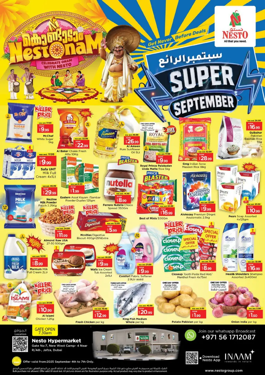 Super September Shopping Festival In Nesto Hypermarket Dubai