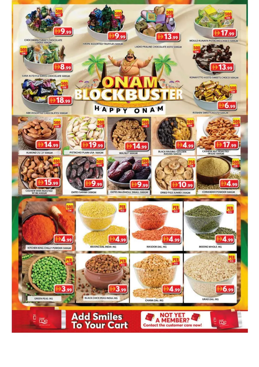 Onam blockbuster In Grand Hypermarket Sharjah / Ajman