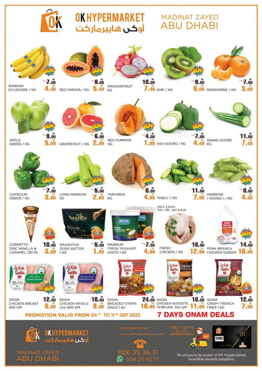 Weekly Best Offers – Shop Now! In OK Hypermarket Abu Dhabi