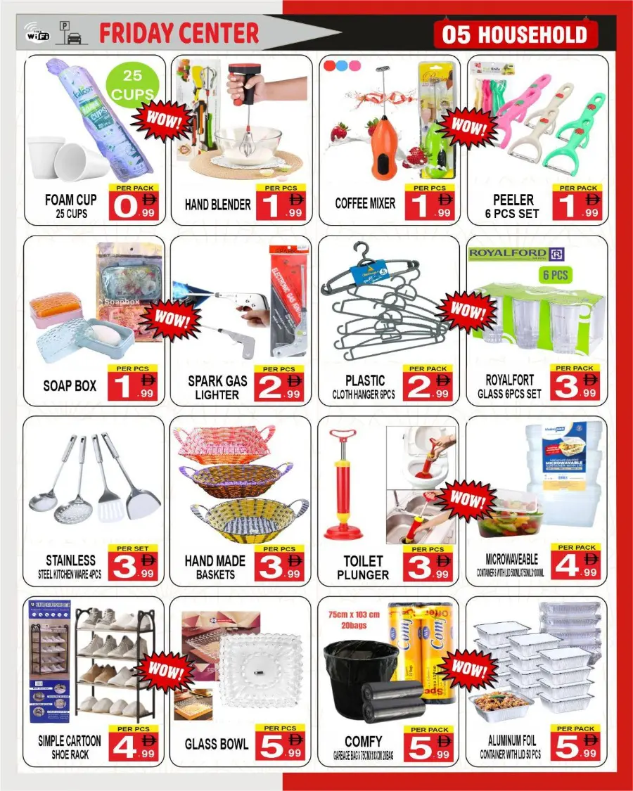 Below 10 offers In Friday Center Sharjah / Ajman