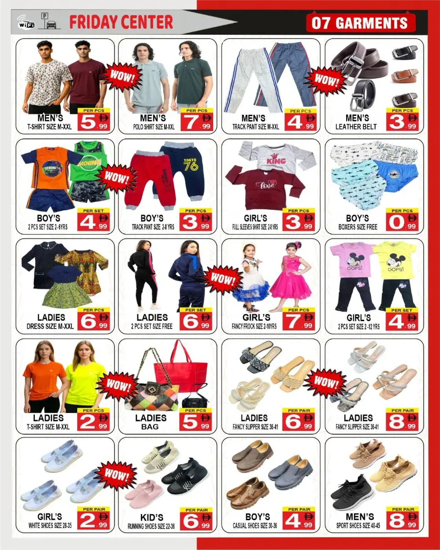 Below 10 offers In Friday Center Sharjah / Ajman