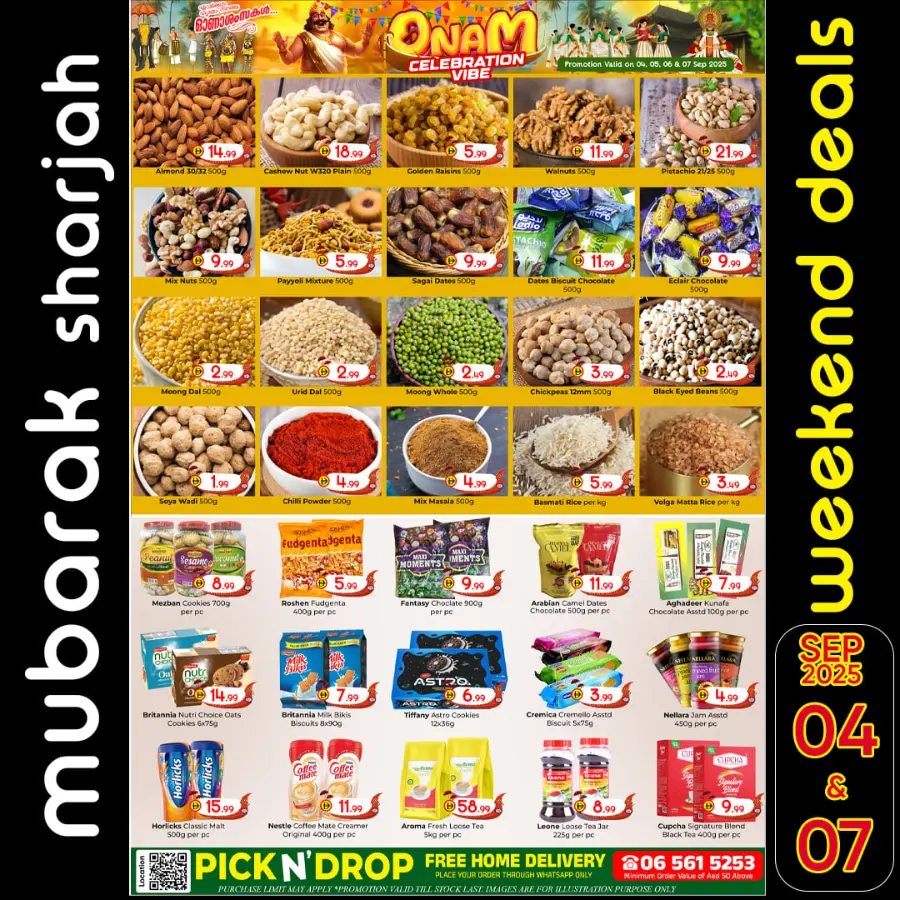 Onam celebration vibe In Mubarak Hypermarket Sharjah / Ajman
