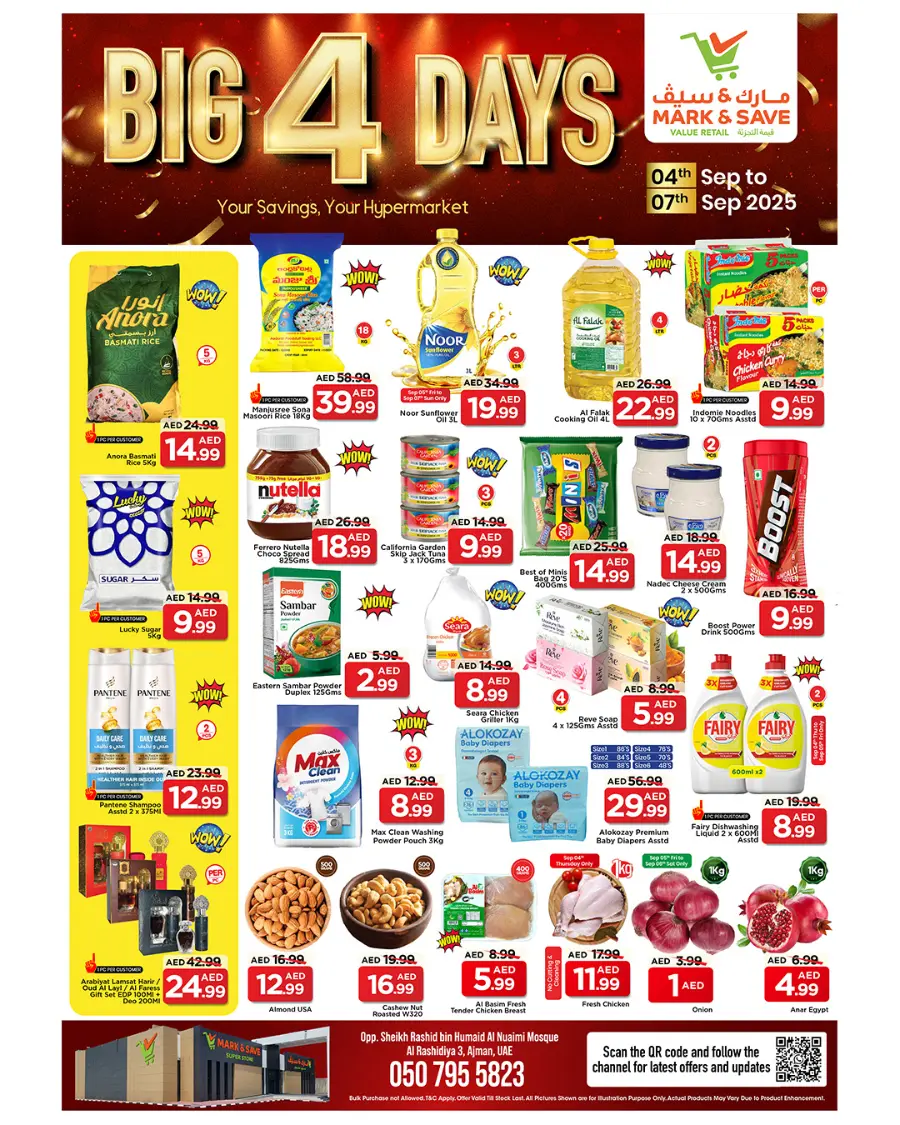 Big 4 days In Mark & Save undefined