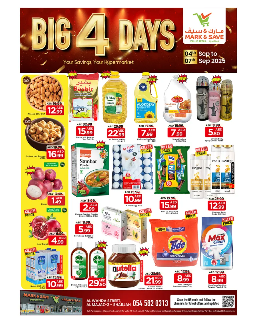 Big 4 days In Mark & Save undefined