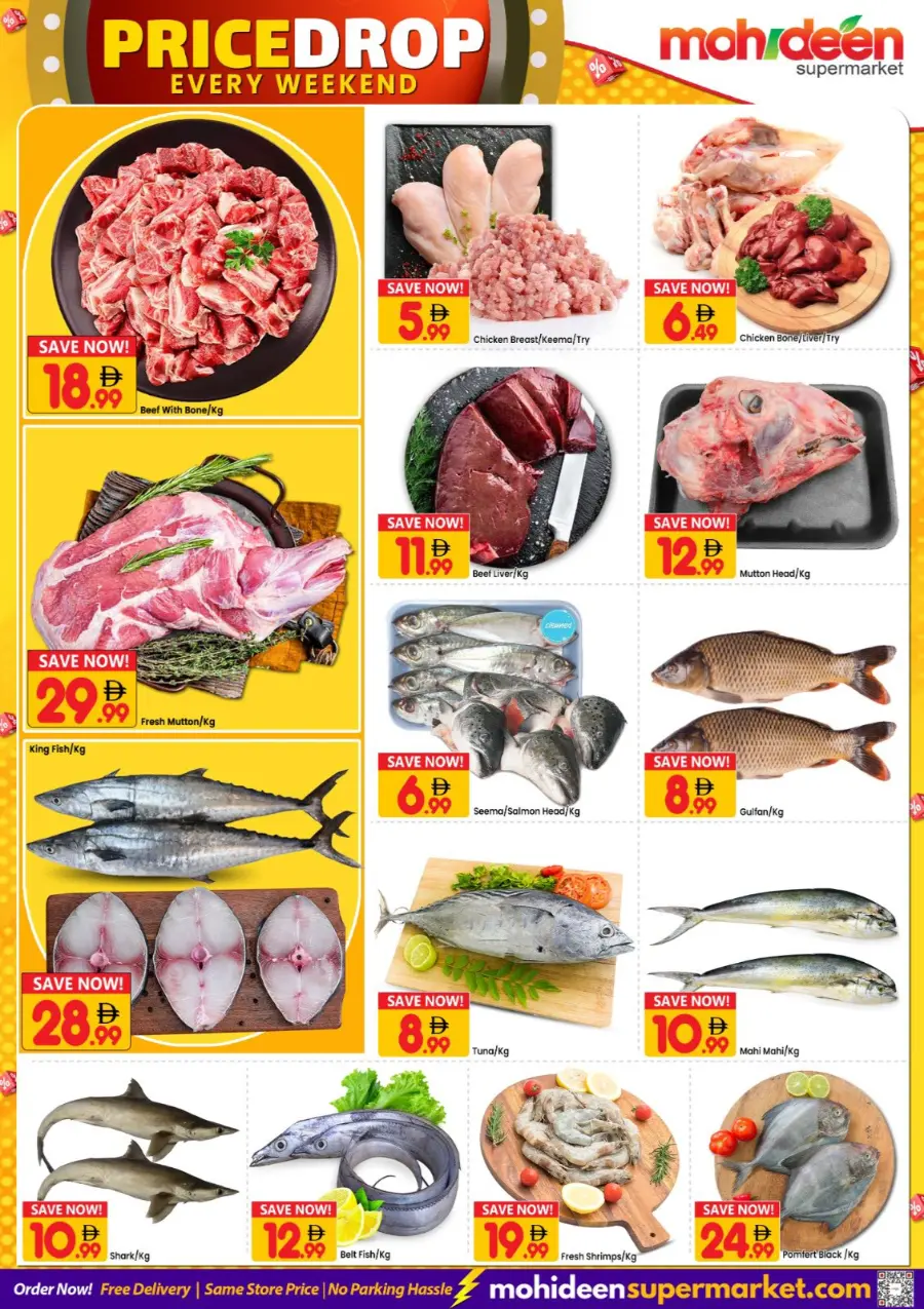 Price drop every weekend In Mohideen Supermarket Dubai