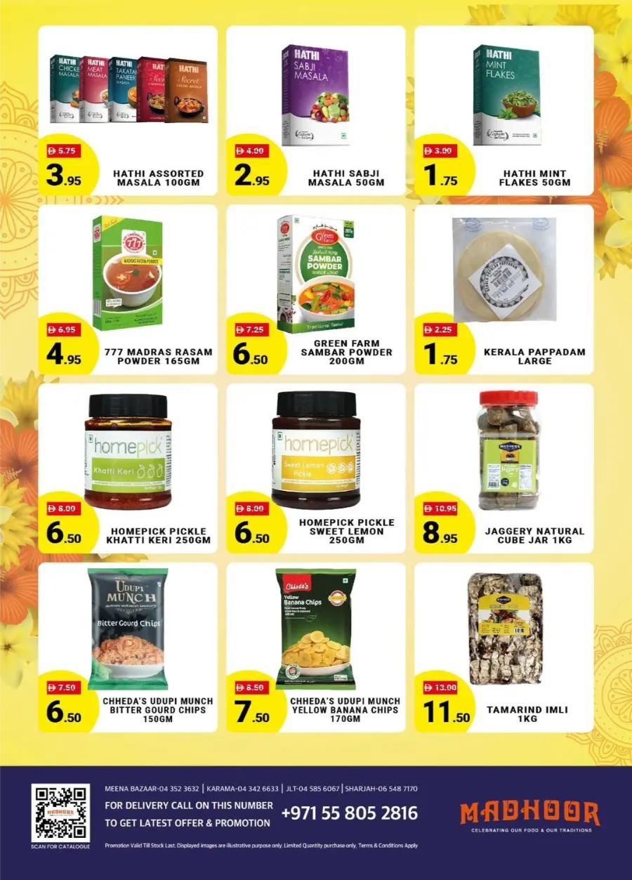 Onam Special Offer In Madhoor Stores Dubai