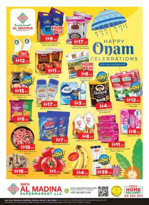 Onam celebration In Al Madina Hypermarket Dubai