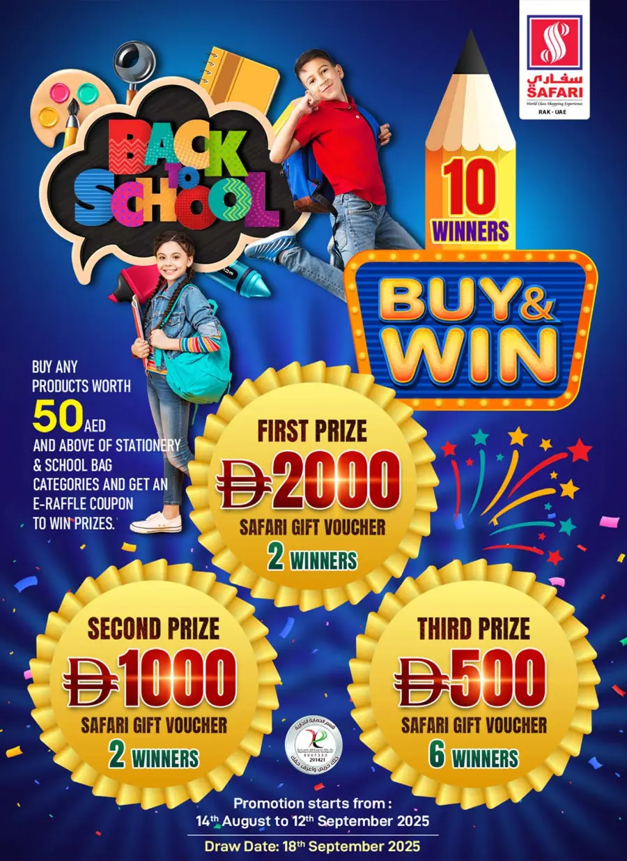 Seasonal savings In Safari Hypermarket Ras al Khaimah