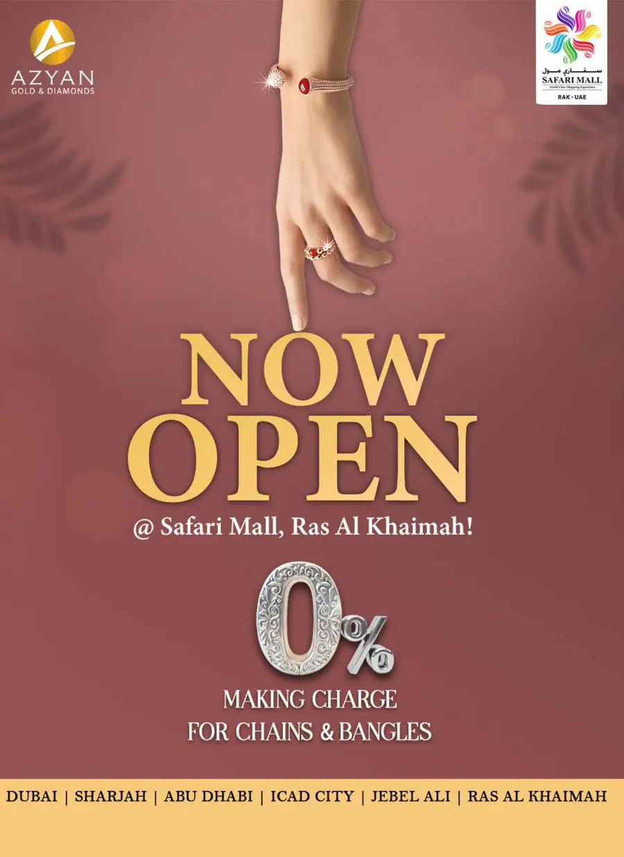 Seasonal savings In Safari Hypermarket Ras al Khaimah