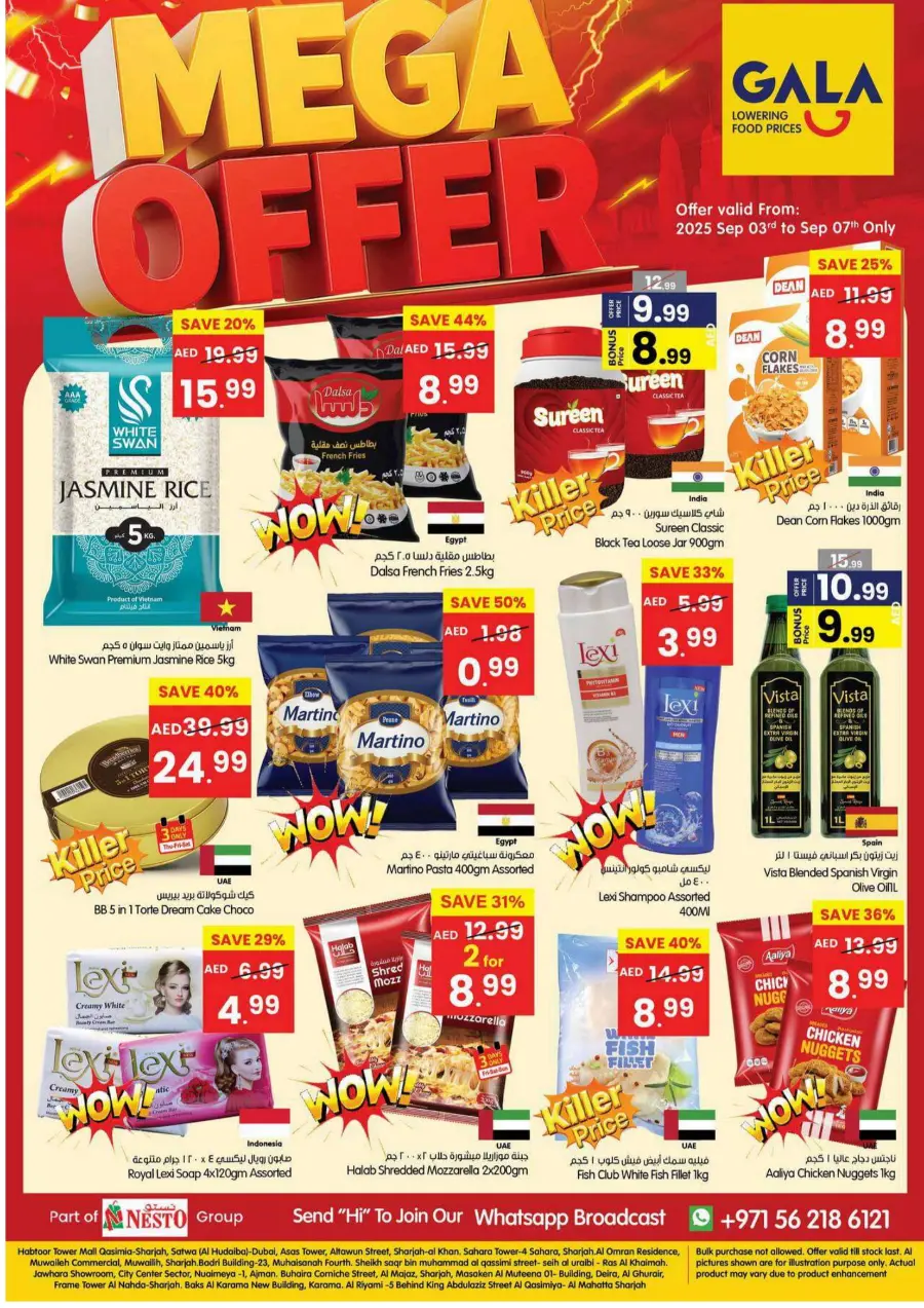 Mega offer In Gala Supermarkets Ras al Khaimah
