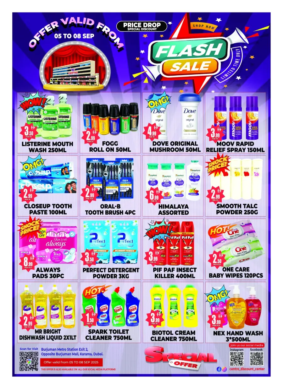Flash Sale In Centro Discount Center Dubai