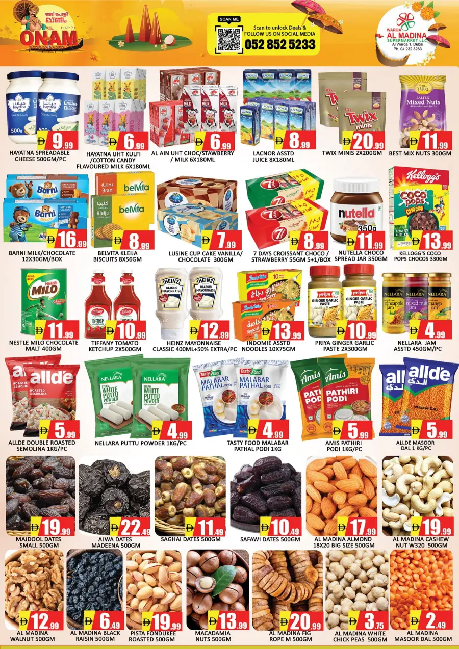 Onam Festive Offers – Big Savings Await! In Al Madina Hypermarket Dubai