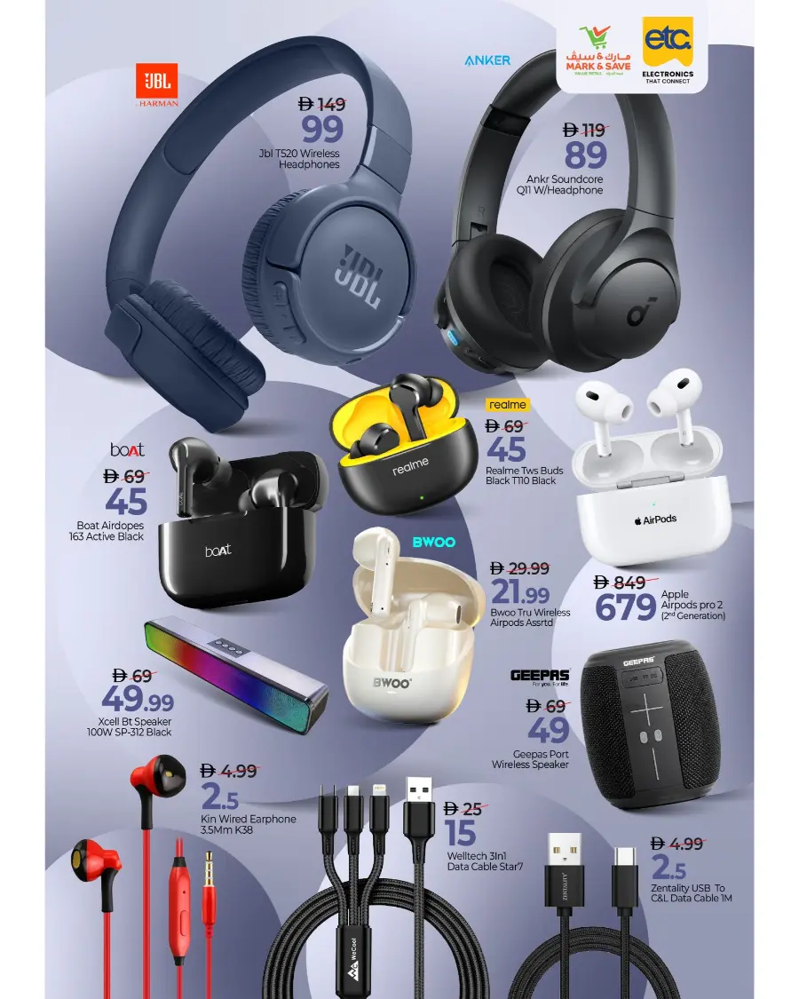 Mega Electronic Sale In Mark & Save undefined