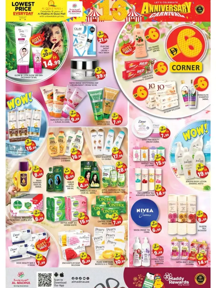 16th Anniversary Offers In Al Madina Hypermarket Dubai